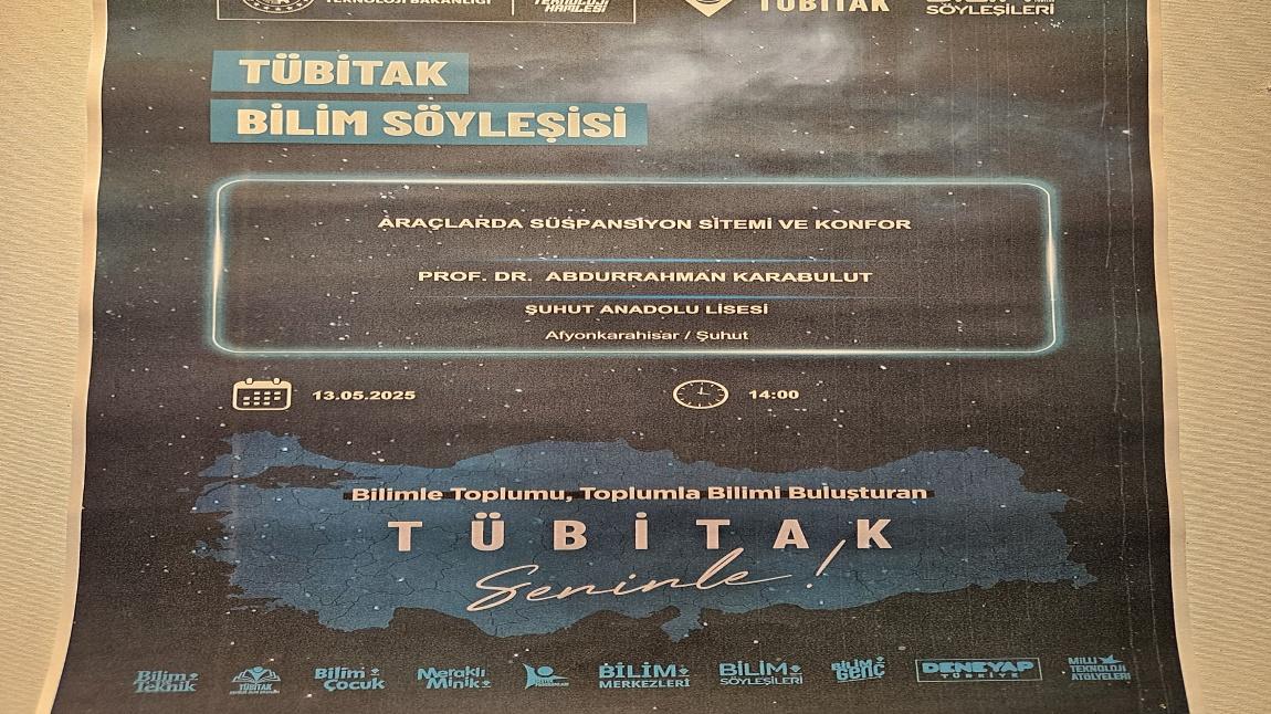 OKULMUZDA BİLİM SÖYLEŞİLERİ DEVAM EDİYOR